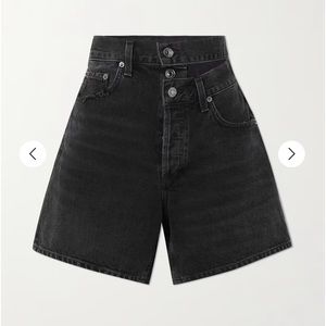 Agolde shorts sz 24 black